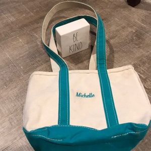 LL Bean “boat and tote”